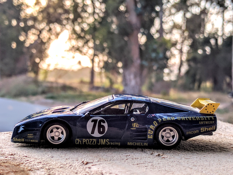 Illustration for article titled Ferrari's Blue Whale Boxer: Pozzi 512BB/LM, Le Mans 1980